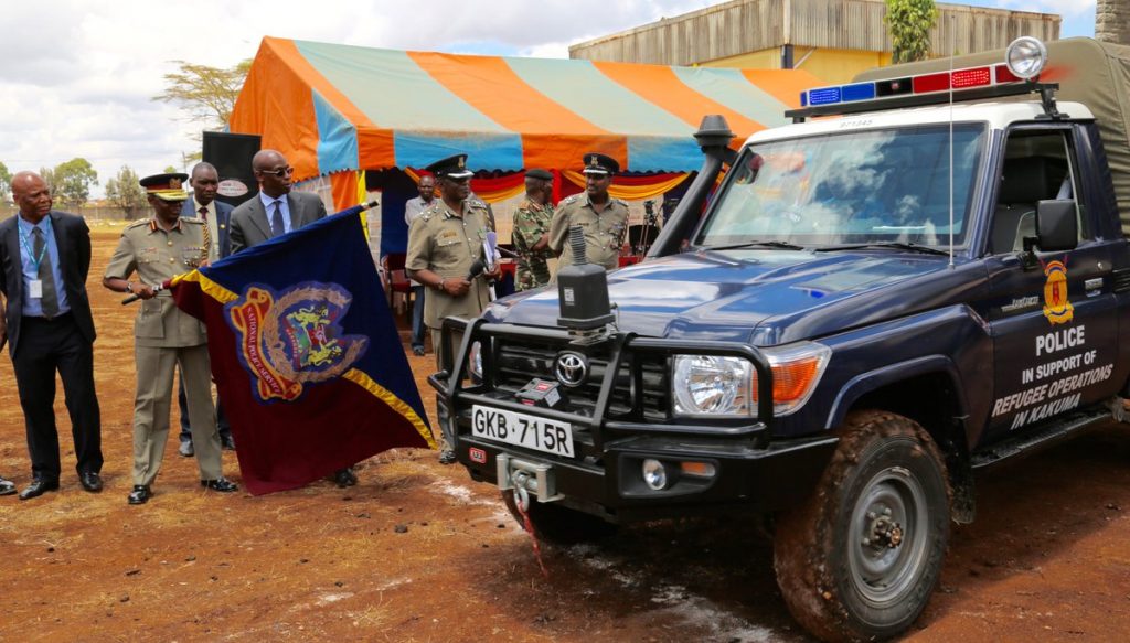 UNHCR Donates 43 Vehicles to National Police Services to Increase
